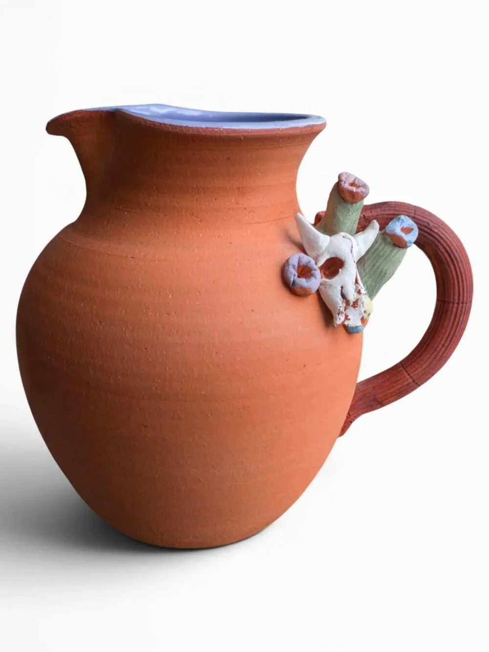 Handmade Southwestern Terracotta Pitcher by Polly, Boulder CO
